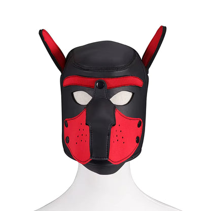 Neopren-Sexmasken für Männer und Frauen, Fetisch-Leder-Design, strapazierfähiges Sexspielzeug von SimpleRick, vielseitige Maskenoptik