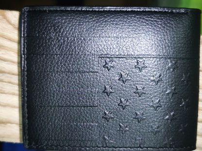 Geldbörse  Stars and Stripes Ledergeldbörse für Männer und Frauen  SimpleRick