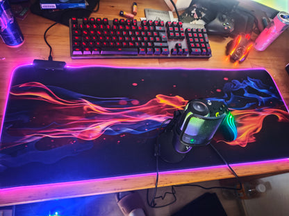 RGB Gaming Mauspad XXL – Maximale Kontrolle & episches Design| SimpleRick