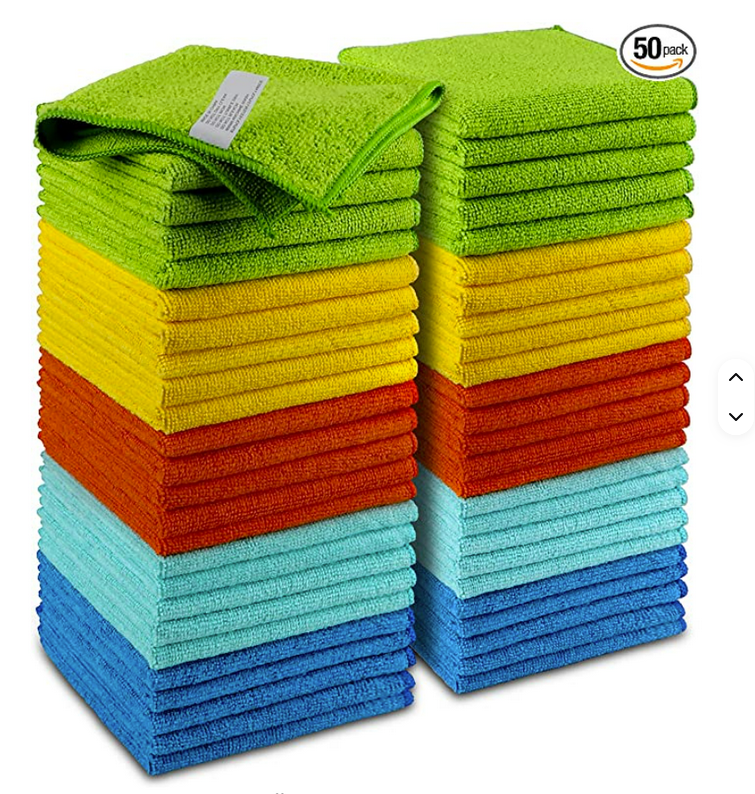 5er SEt Microfasertücher 40x40