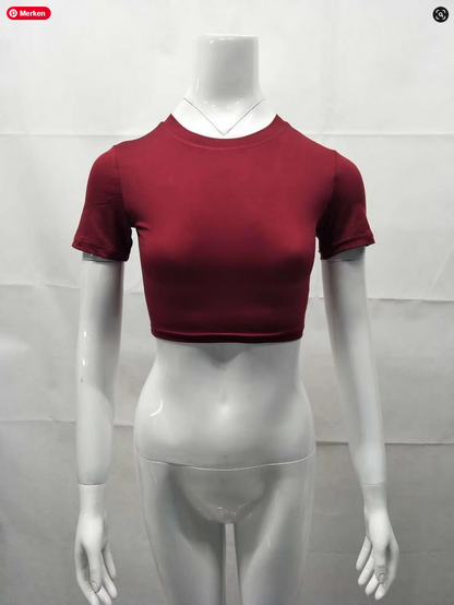 Zwei Damen T-Shirts von SimpleRick im Loose-Fit-Stil mit sommerlichem Streetwear-Design und Figuren-Prints.