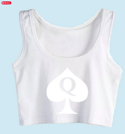 Funky bedrucktes Tanktop von SimpleRick mit auffälligem Design, für Herren und Damen, ideal für Partys und Mode.
