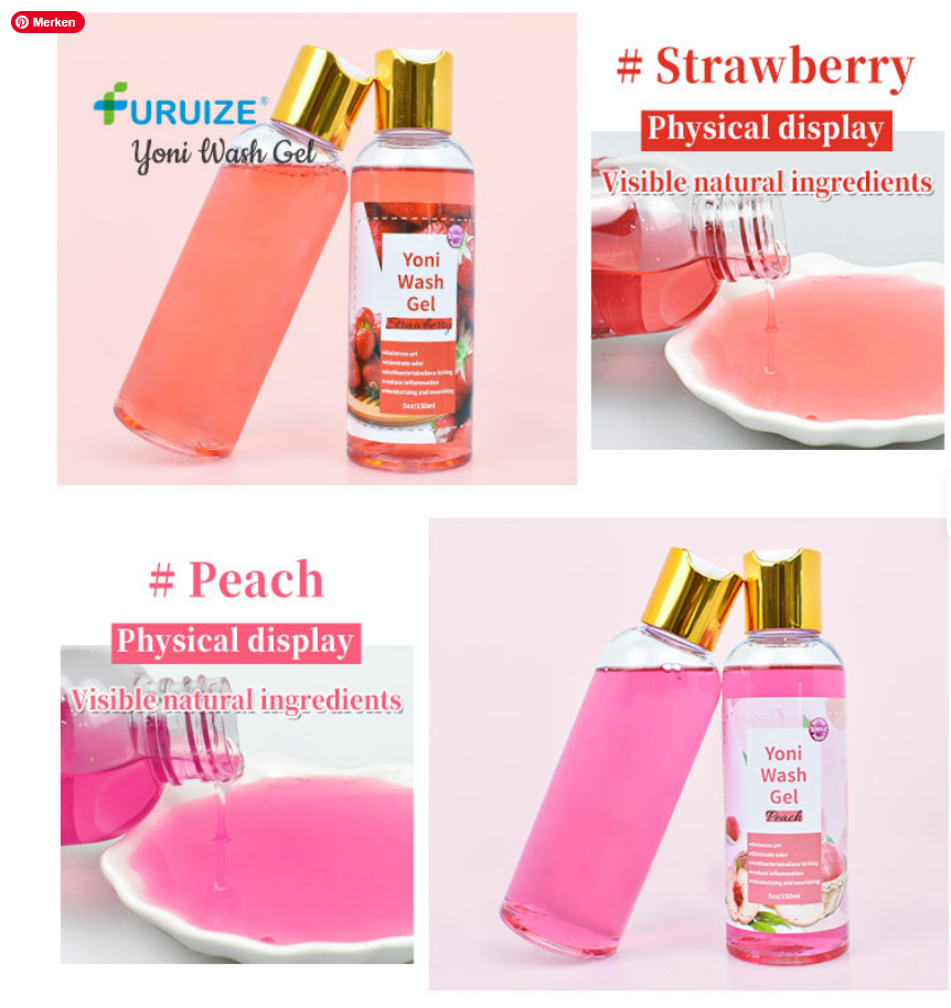 Aloe Vera Damen Intimwaschgel von SimpleRick, sanftes Yoni-Gel für tägliche Reinigung und frisches Gefühl, natürliche Pflege.