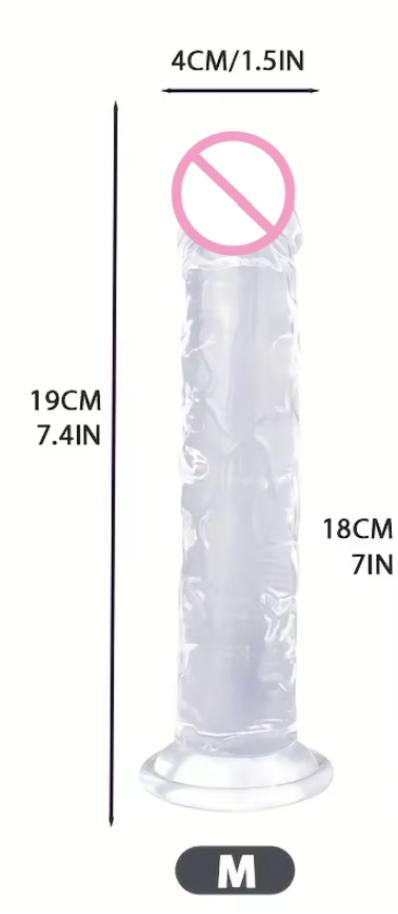 Dildo, transparent