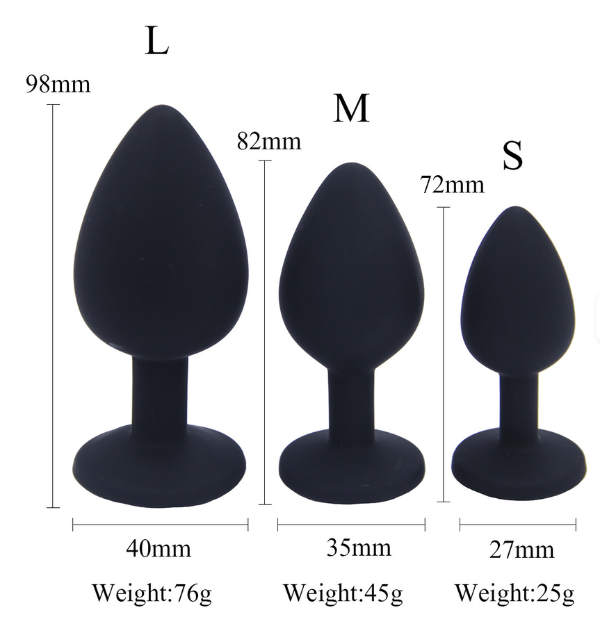 Analplug 3 Stk.