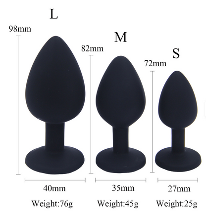 Analplug 3 Stk.