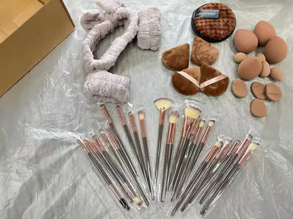 40-Piece Professional Makeup Set – Full Beauty Kit for Face, Eyes & Lips | SimpleRick