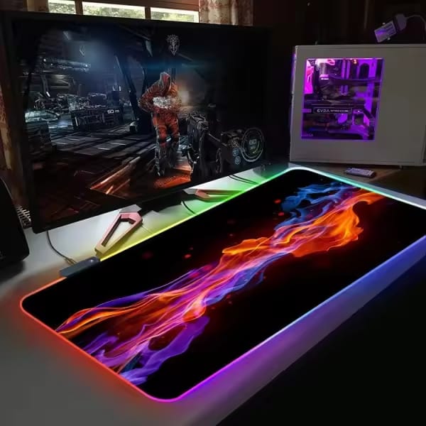 Premium Mauspad  Rutschfeste, glatte Oberfläche für Gaming & Büro | SimpleRick