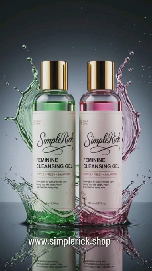 SimpleRick Aloe Vera Intimwaschgel Für Damen