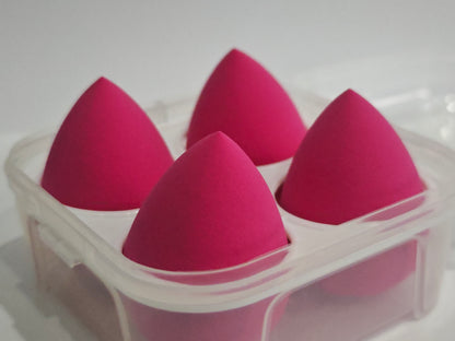 4er Set Pink Beauty Blender | Weiche Make-up Schwämme