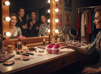 4er Set Pink Beauty Blender | Weiche Make-up Schwämme