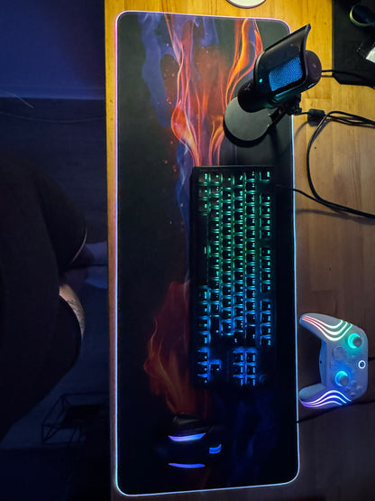 RGB Gaming Mauspad XXL – Maximale Kontrolle & episches Design| SimpleRick