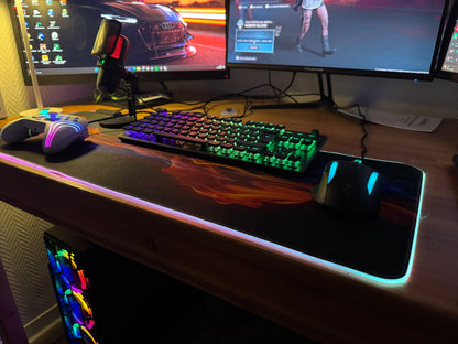 RGB Gaming Mauspad XXL – Maximale Kontrolle & episches Design| SimpleRick