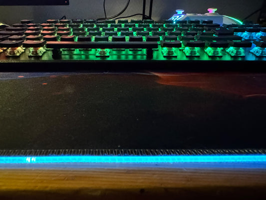 RGB Gaming Mauspad XXL – Maximale Kontrolle & episches Design| SimpleRick